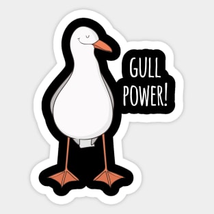 Gull Power Sticker